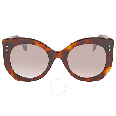 fendi pink cat eye glasses|fendi cat eye sunglasses white.